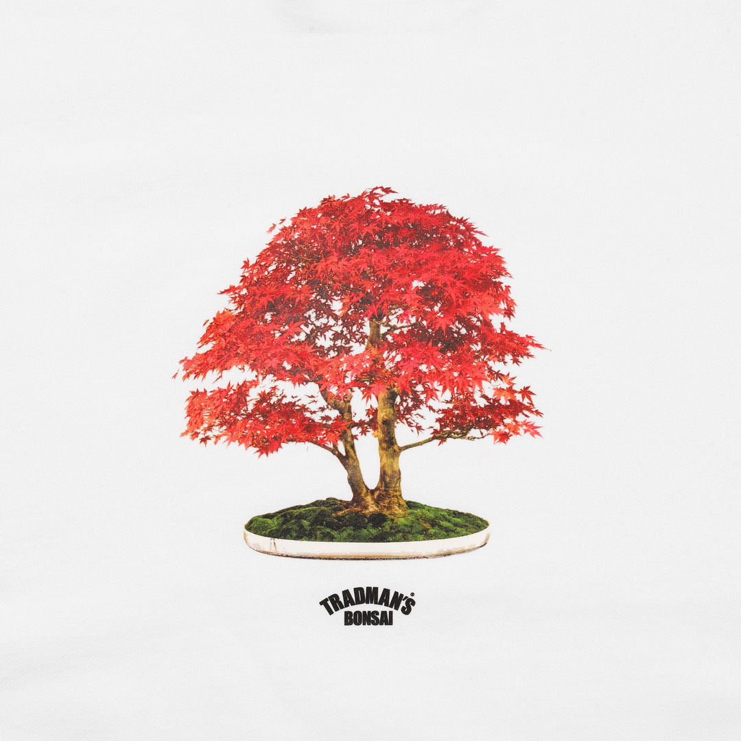 Autumn Leaves Sweat -WHITE-｜TRADMAN'S BONSAI ONLINE STORE